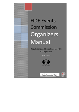 Organizers Manual