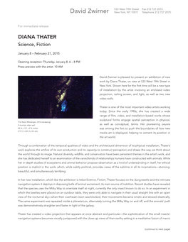 DIANA THATER Science, Fiction