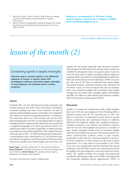 Lesson of the Month (2)