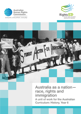 Australia As a Nation— Race, Rights and Immigration