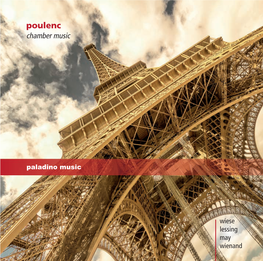 Poulenc-Chamber Music 32-Stg Layout 1 29.06.15 10:36 Seite 1