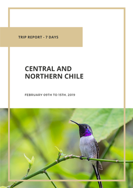 Central and Northern Chile