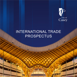International Trade Prospectus Welcome