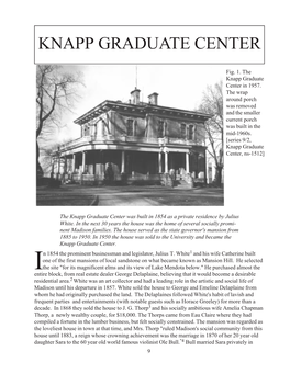 Knapp Graduate Center