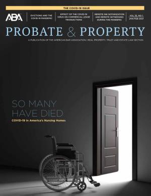 Probate and Property (35:01)