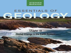 Global Change in the Earth System