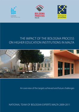 The Impact of the Bologna Process on Higher Education Institutions in Malta