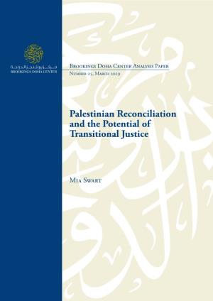 Palestinian Reconciliation and the Potential of Transitional Justice