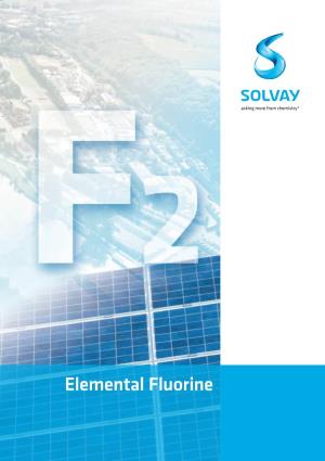 Elemental Fluorine Product Information (Pdf)