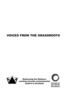 Voices from the Grassroots