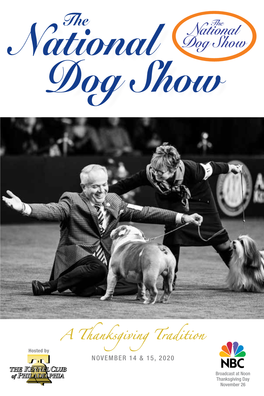 View the 2020 National Dog Show Program
