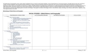 Global History and Geography II