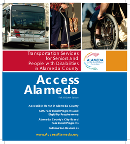 Access Alameda Fall 2012/4Th Edition