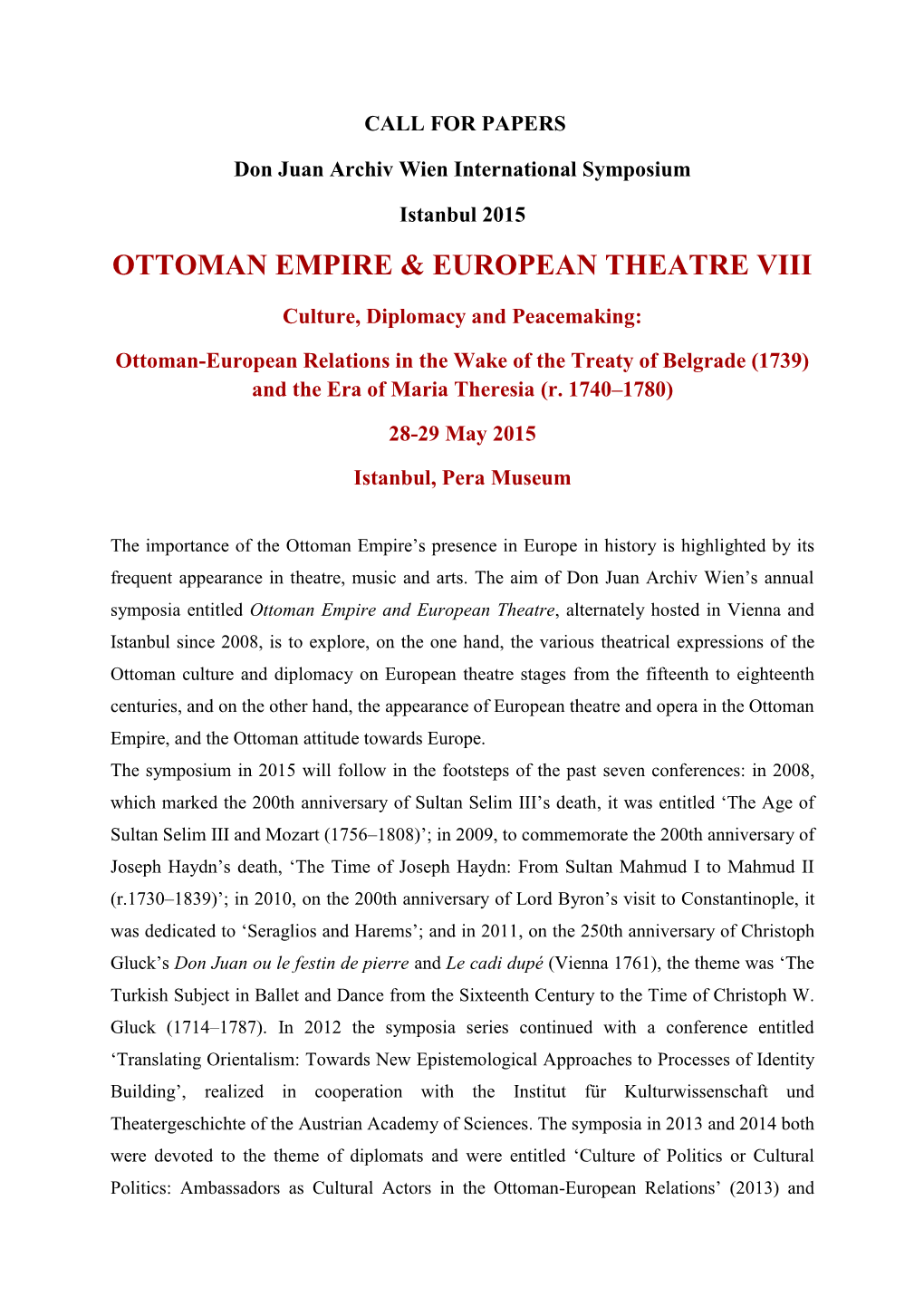 Ottoman Empire & European Theatre Viii