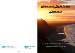 A Collection of Stories, Poetry and Advice for Those Bereaved by Suicide