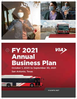 FY2021 Annual Business Plan