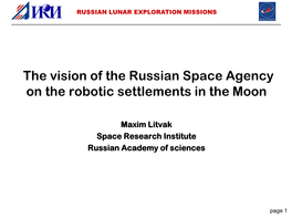 Luna 27:RUSSIAN Remote LUNAR Observation EXPLORATION of Hydrogenmissions Subsurface (Down to 0.5 M) Distribution with Active Neutron and Gamma Spectrometers
