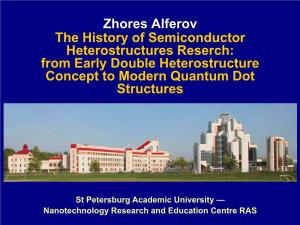Semiconductor Heterostructures and Their Application