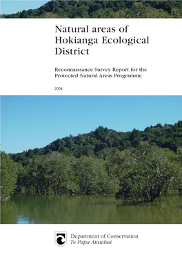 Natural Areas of Hokianga Ecological District