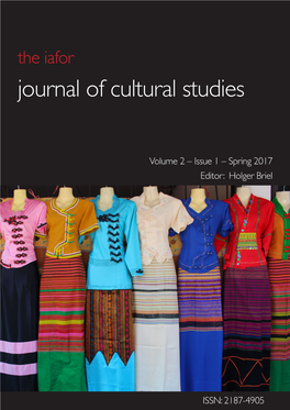 IAFOR Journal of Cultural Studies Volume 2 Issue 1 Spring 2017