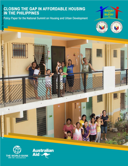 Closing the Gap in Affordable Housing in the Philippines