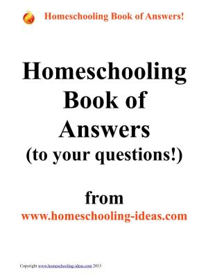 Homeschool Book of Answers (Pdf)