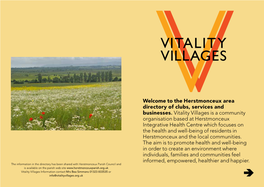 Vv Vitality Villages