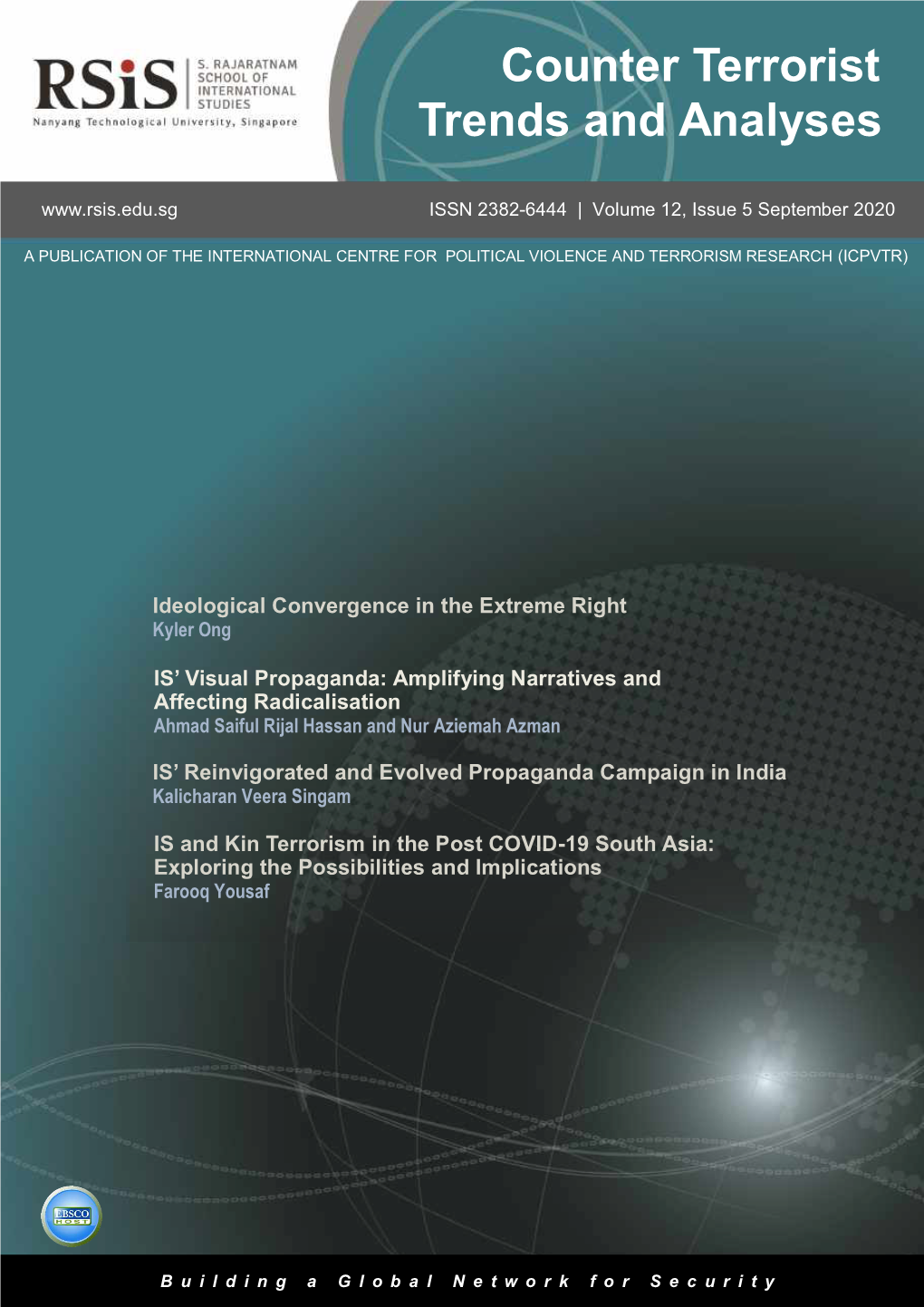 Counter Terrorist Trends and Analyses ISSN 2382-6444 | Volume 12, Issue 5 September 2020