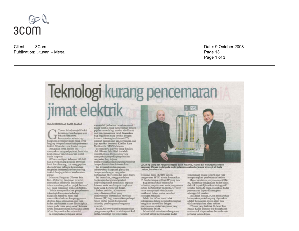 Publication: Utusan Mega Page 13