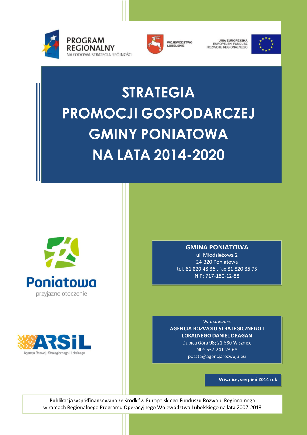 Strategia Promocji Gospodarczej Gminy