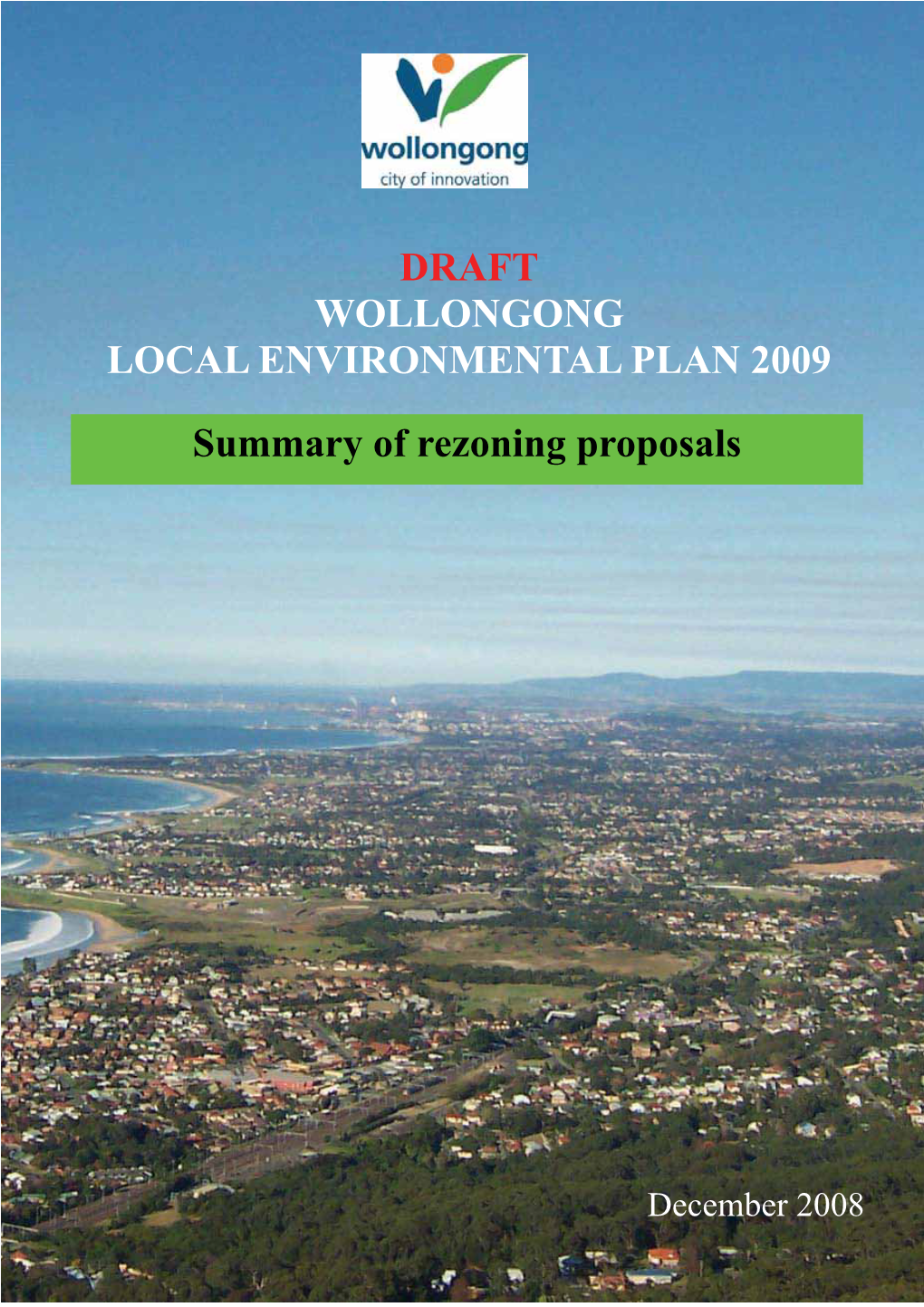 Draft Wollongong Local Environmental Plan 2009