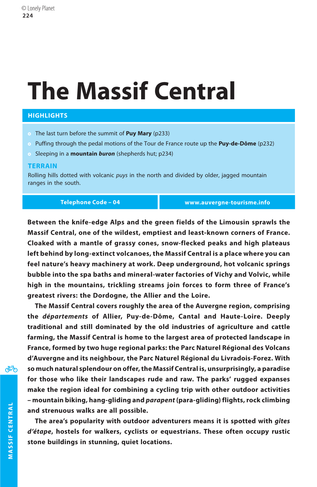 The Massif Central