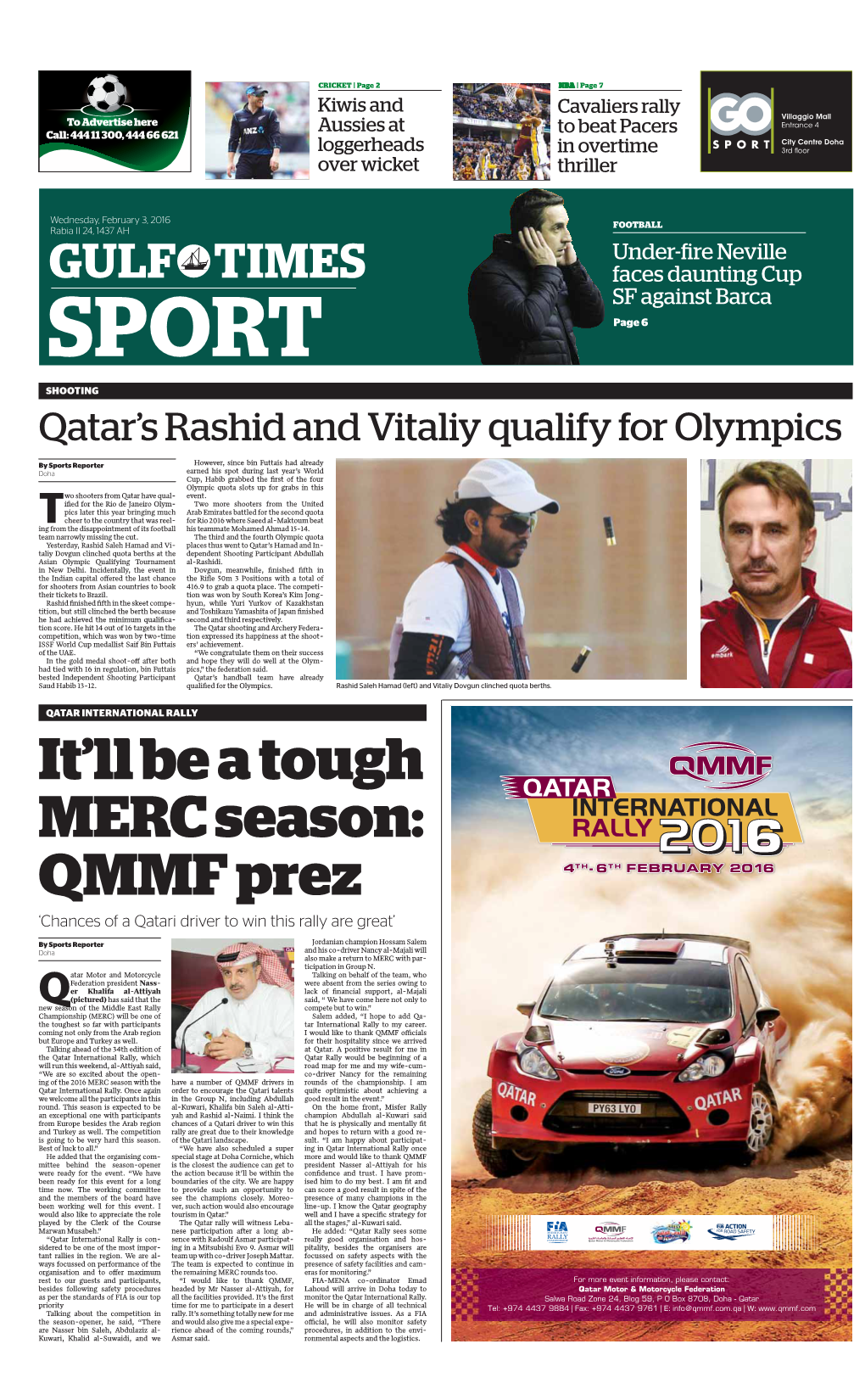 It'll Be a Tough MERC Season: QMMF Prez