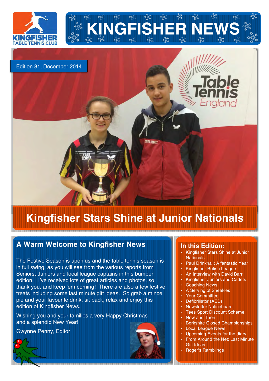 Kingfisher News Edition 81 December 2014