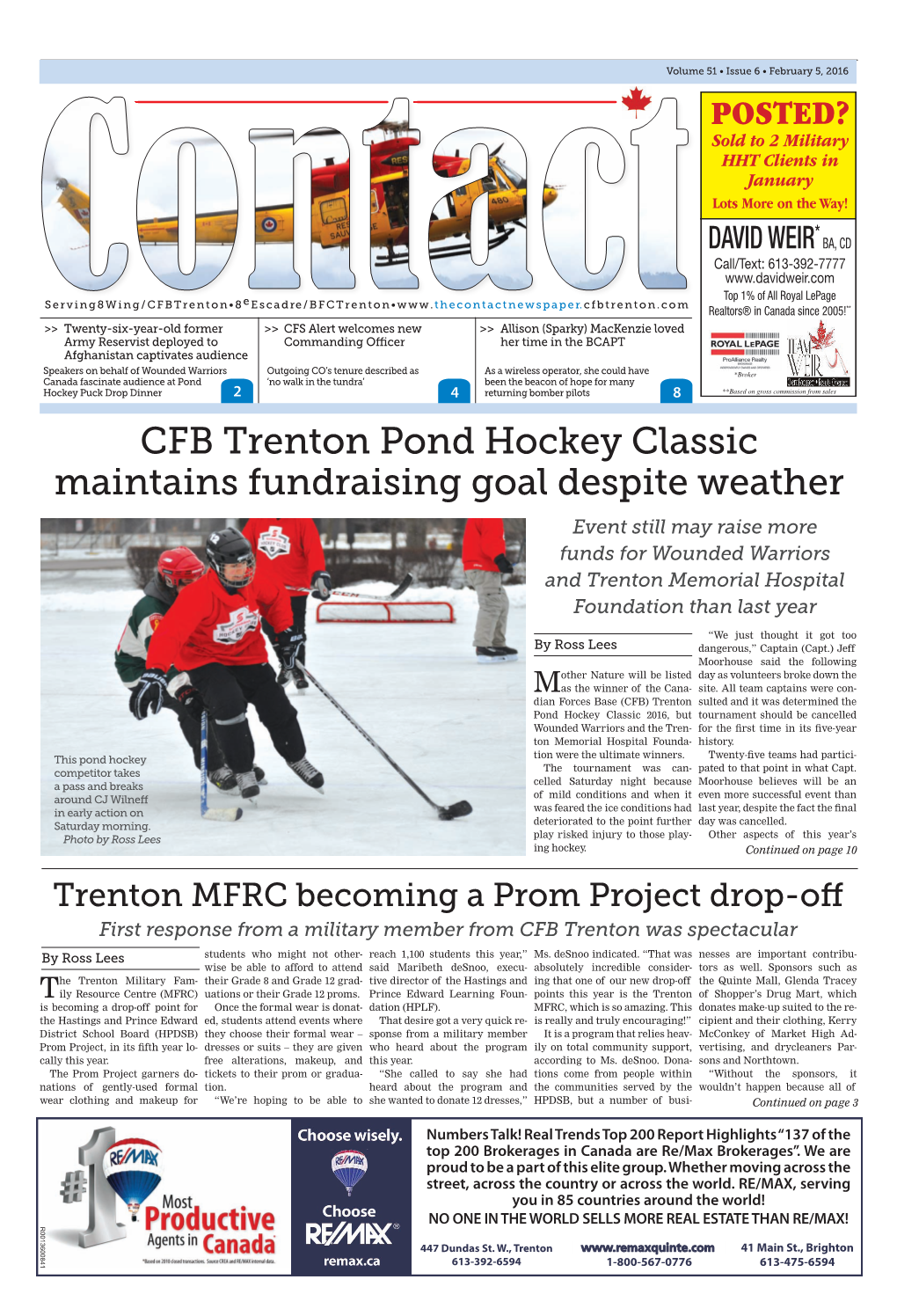 CFB Trenton Pond Hockey Classic Maintains Fundraising Goal Despite Weather