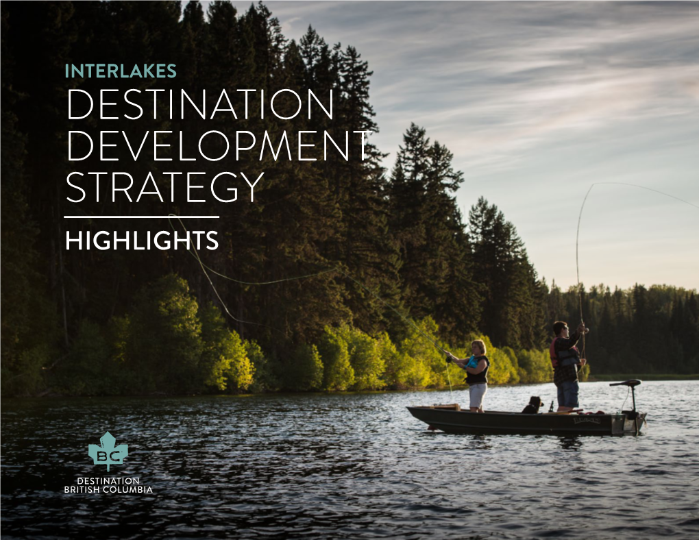 DESTINATION DEVELOPMENT STRATEGY HIGHLIGHTS HELMCKEN FALLS Photo: Max Zeddler