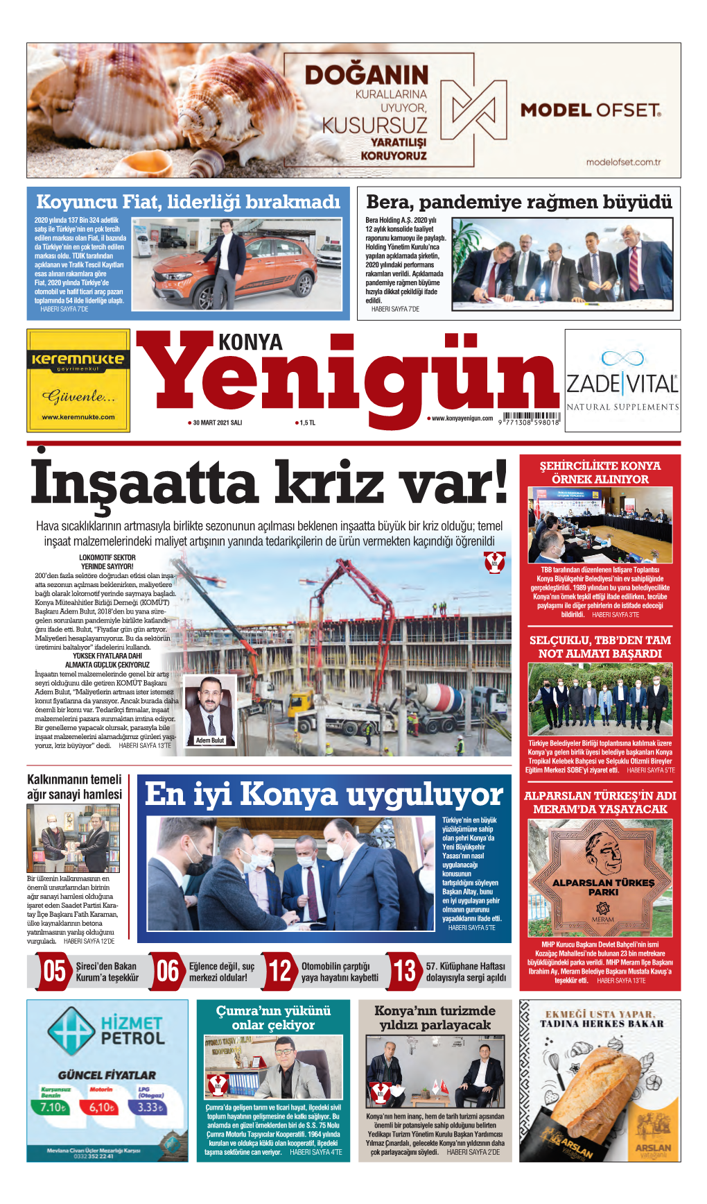 Konya Yenigün Gazetesi