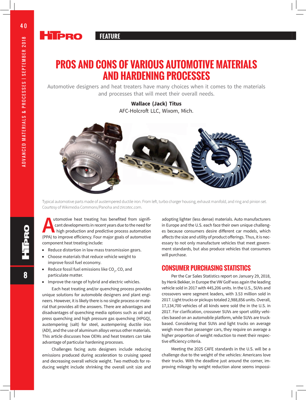 Pros and Cons of Various Automotive Materials And