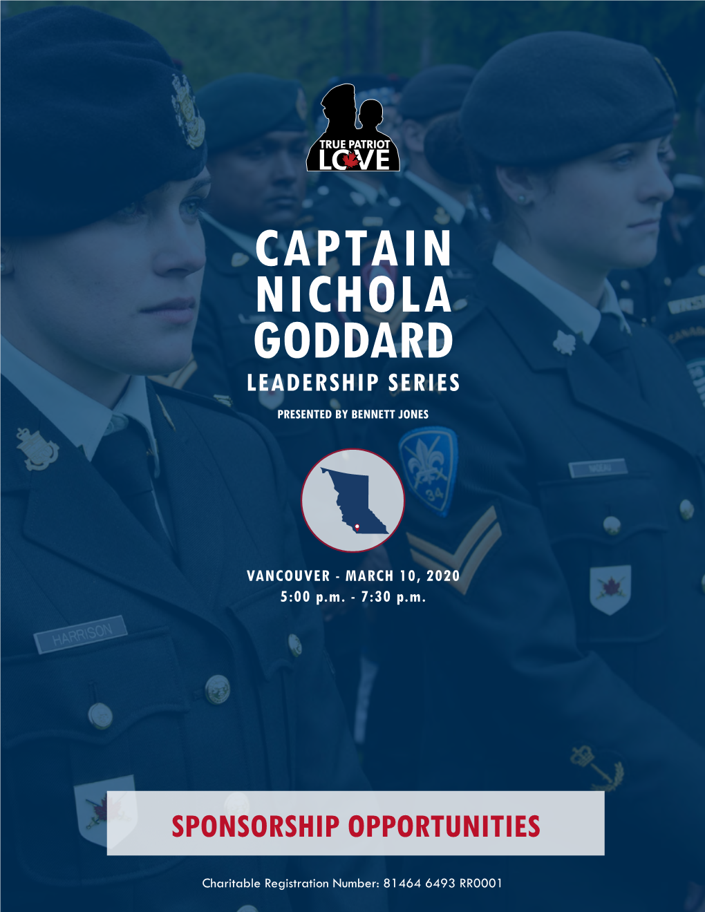 Captain Nichola Goddard Leadership Series Presented by Bennett Jones