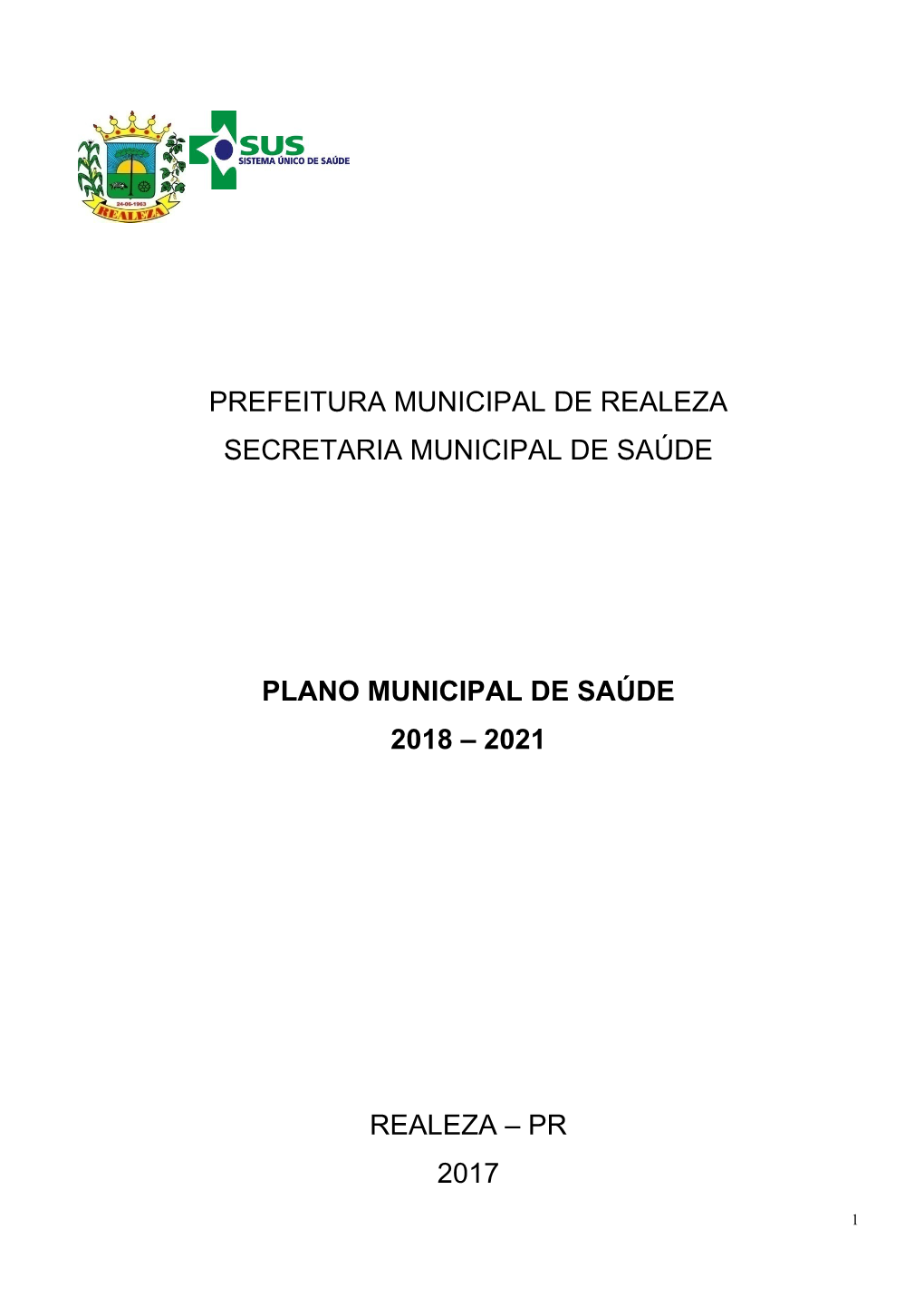 Plano Municipal De Saúde 2018 – 2021