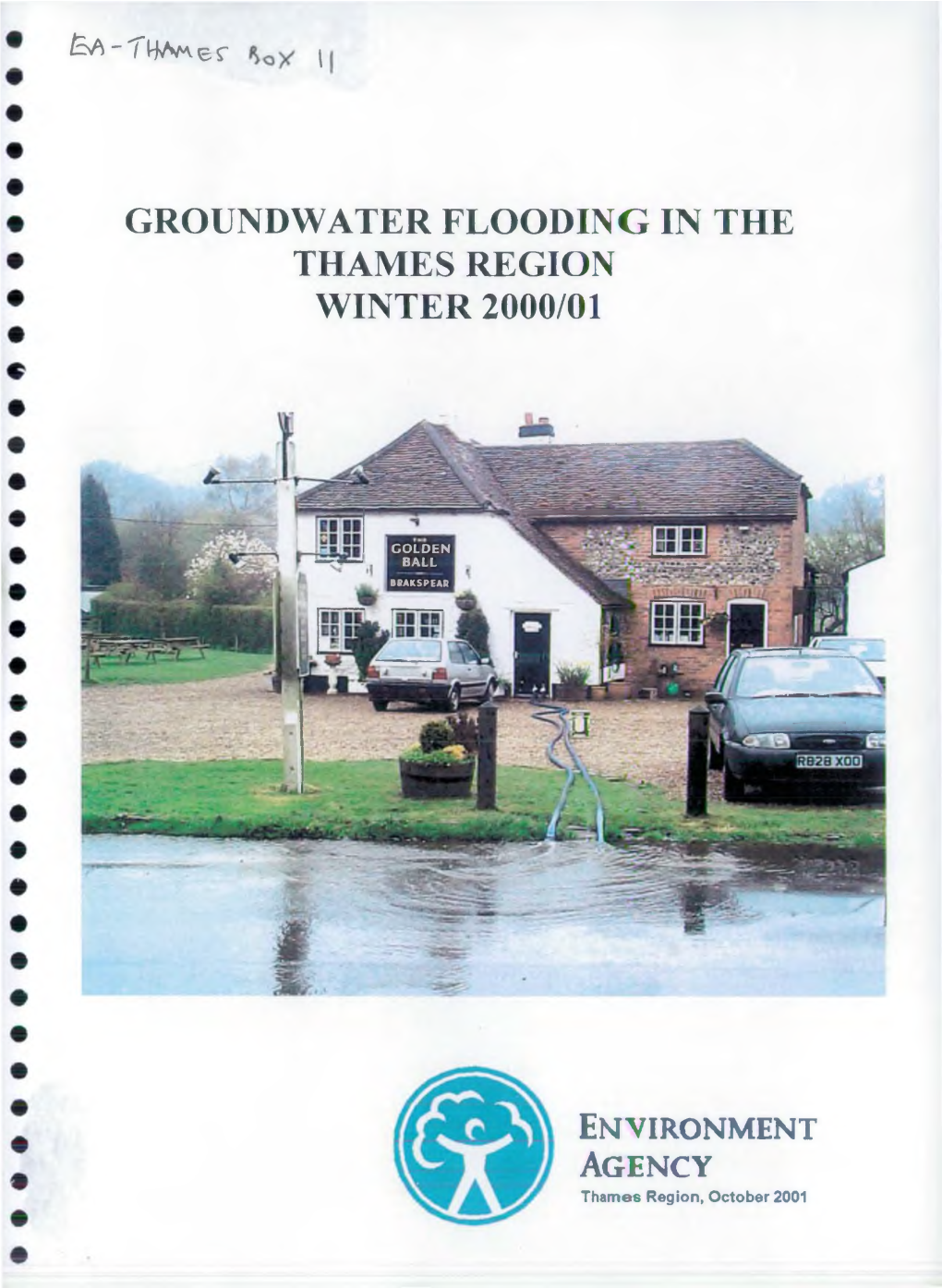 Groundwater Flooding in the Thames Region Winter 2000/01