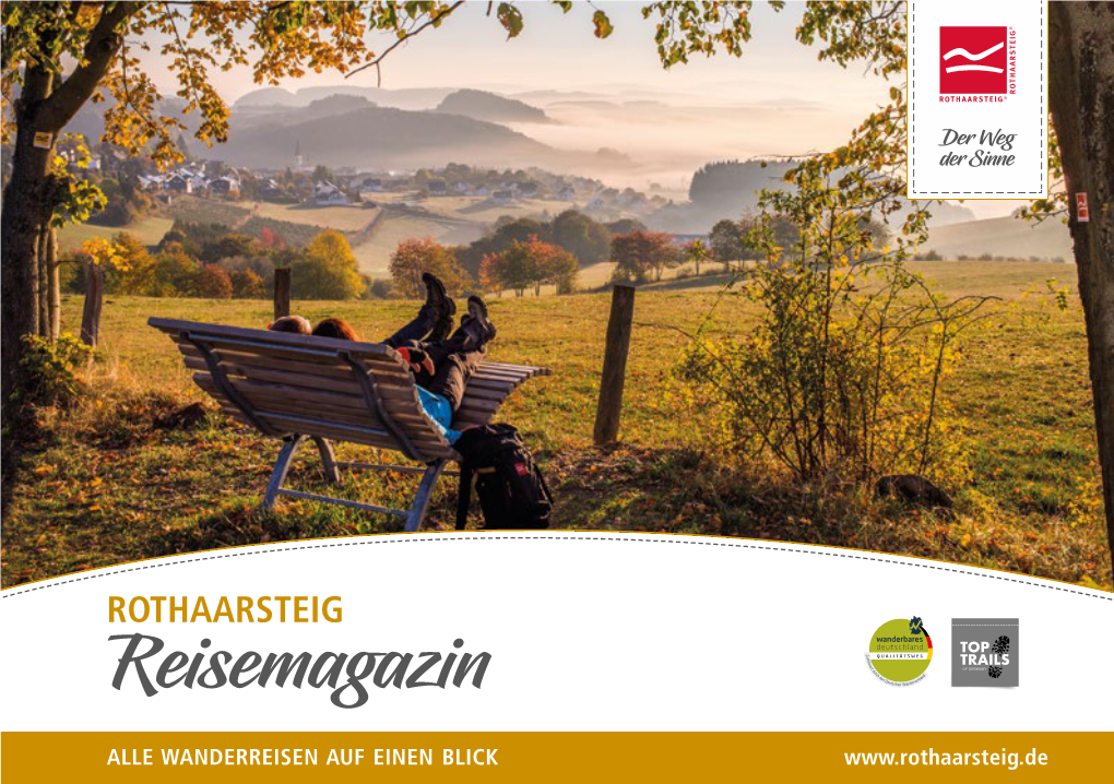 ROTHAARSTEIG Reisemagazin