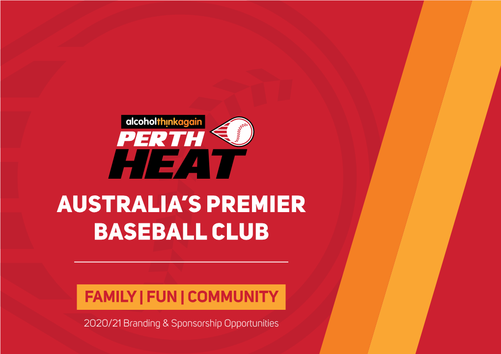 Australia's Premier Baseball Club