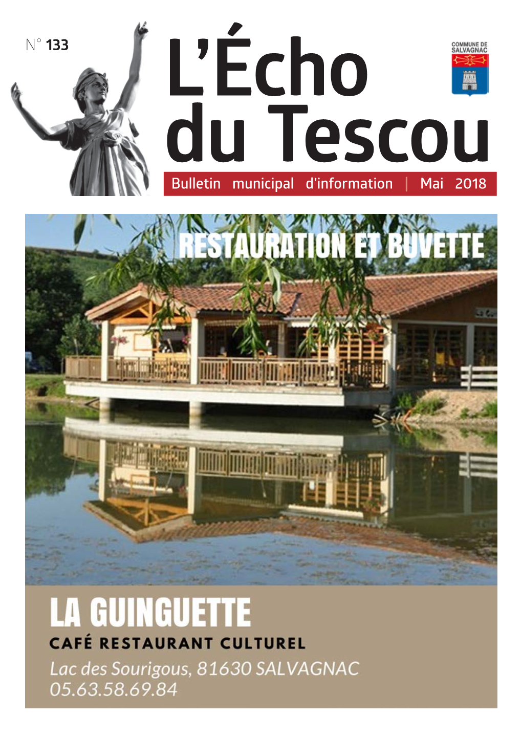 N° 133 L’Écho Du Tescou Bulletin Municipal D’Information | Mai 2018 P
