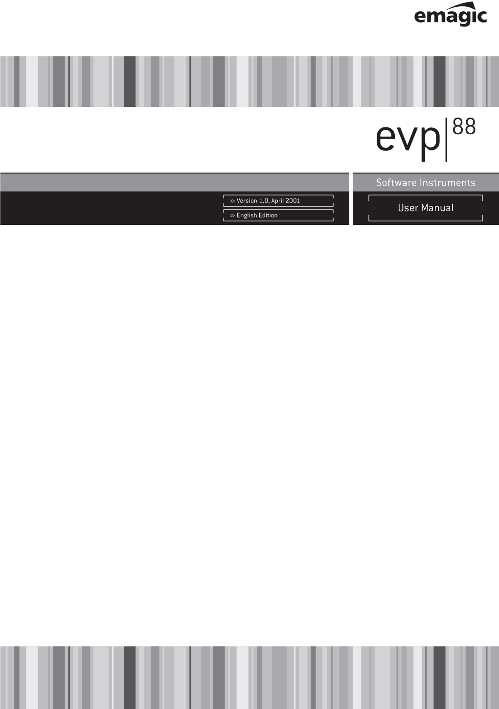 EVP88 User Manual