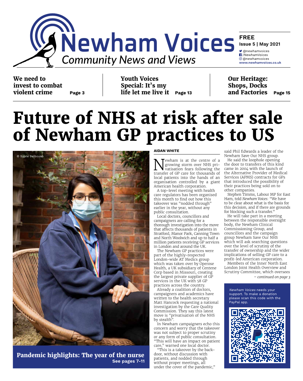 Future of NHS at Risk After Sale of Newham GP Practices to US