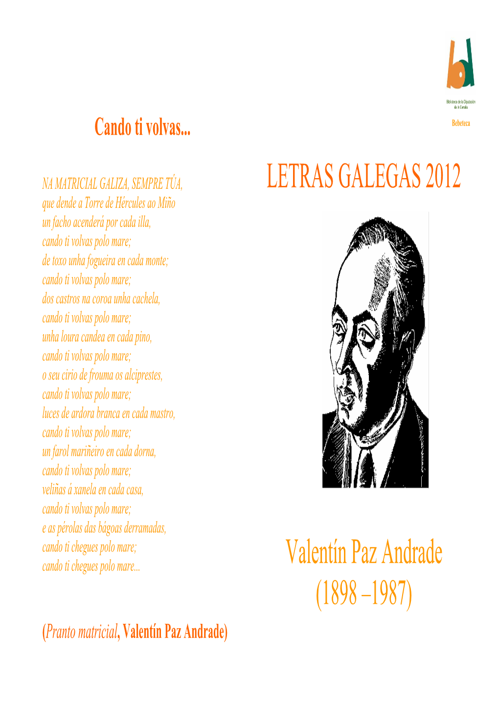 Letras Galegas 12