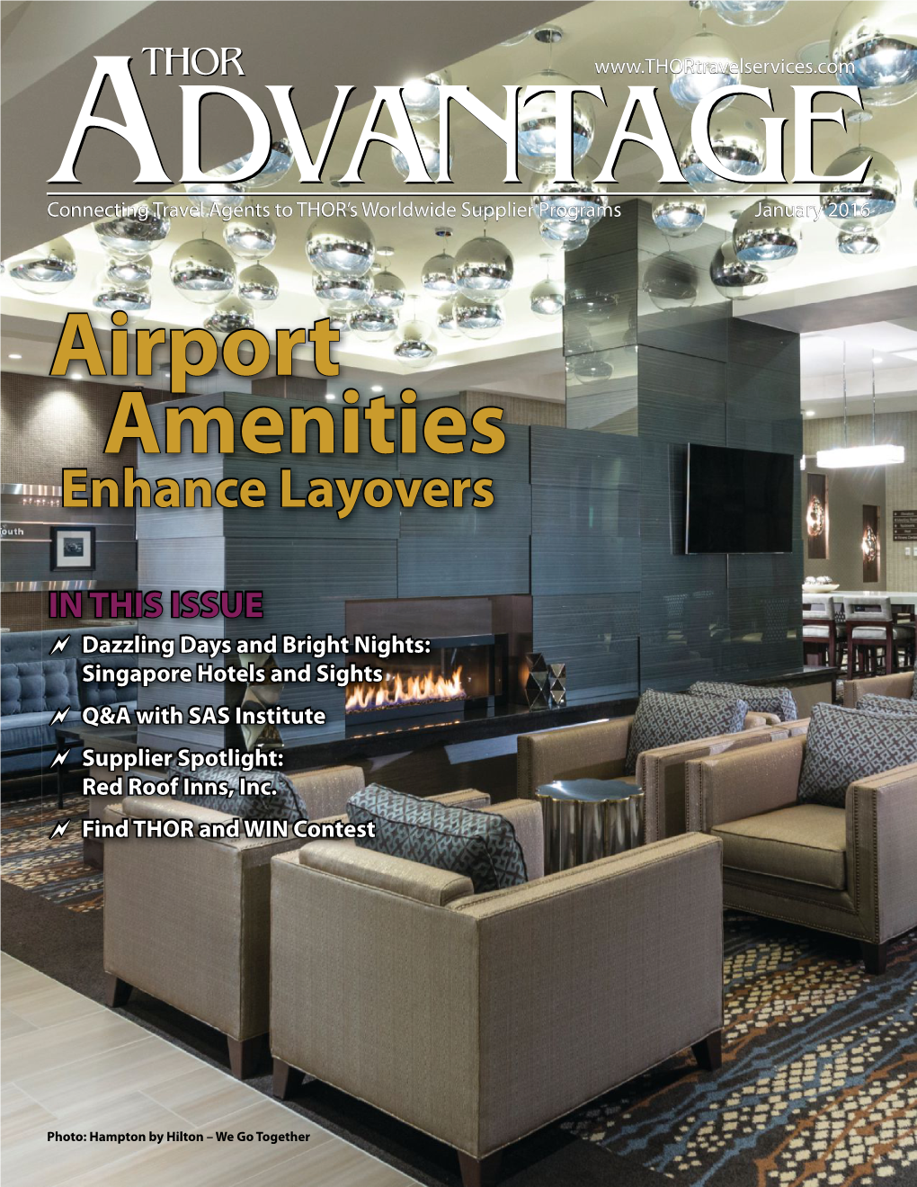 Airport Amenities Enhance Layovers