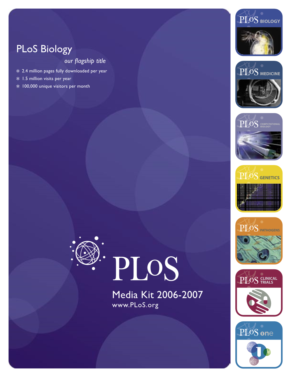 Media Kit 2006-2007 Plos Biology