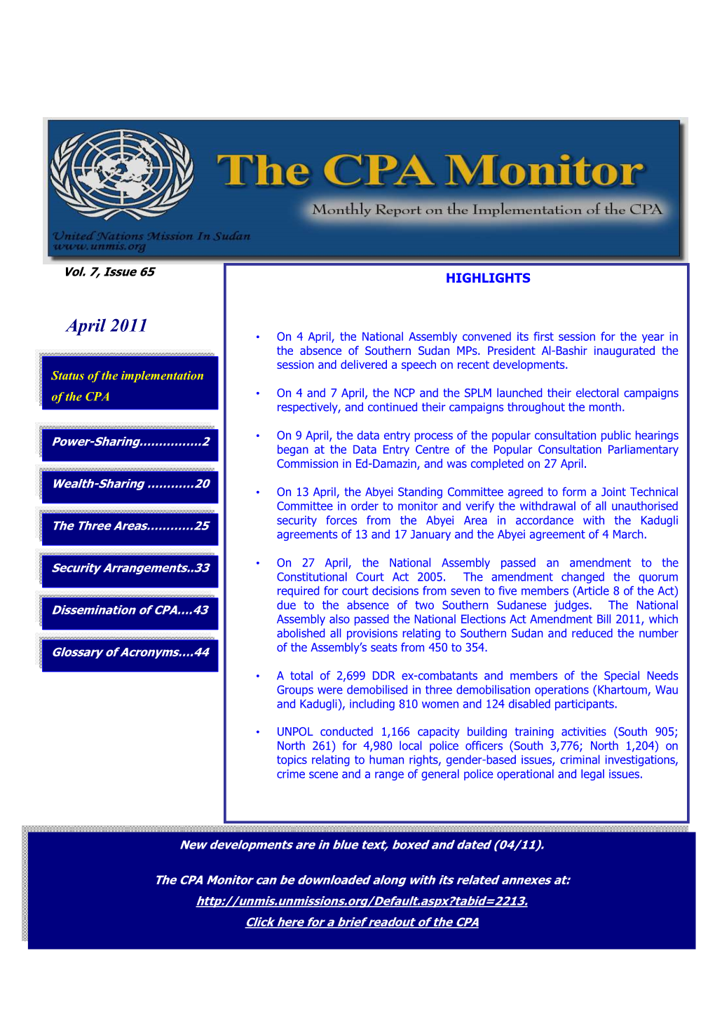 CPA Monitor April 2011
